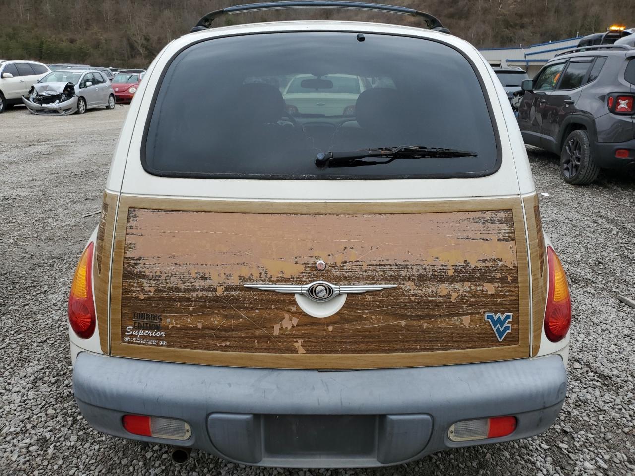 2002 Chrysler PT Cruiser VIN 3C4FY58B22T365095 Copart auction photo, rear end / mechanical damage thumbnail 6