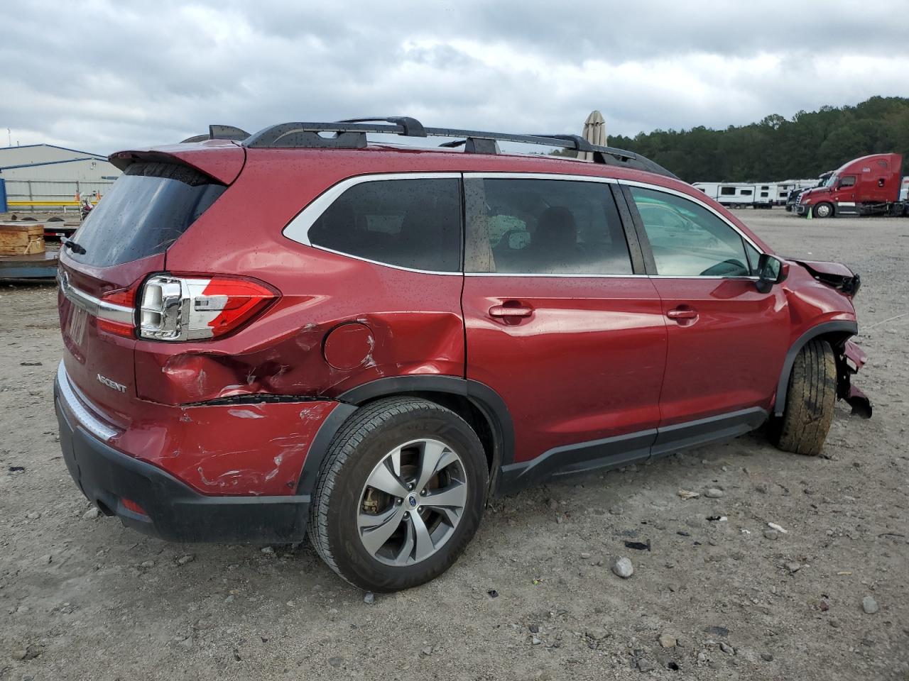 2019 Subaru Ascent VIN 4S4WMABD7K3420484 Copart auction photo, undercarriage / all over damage thumbnail 3