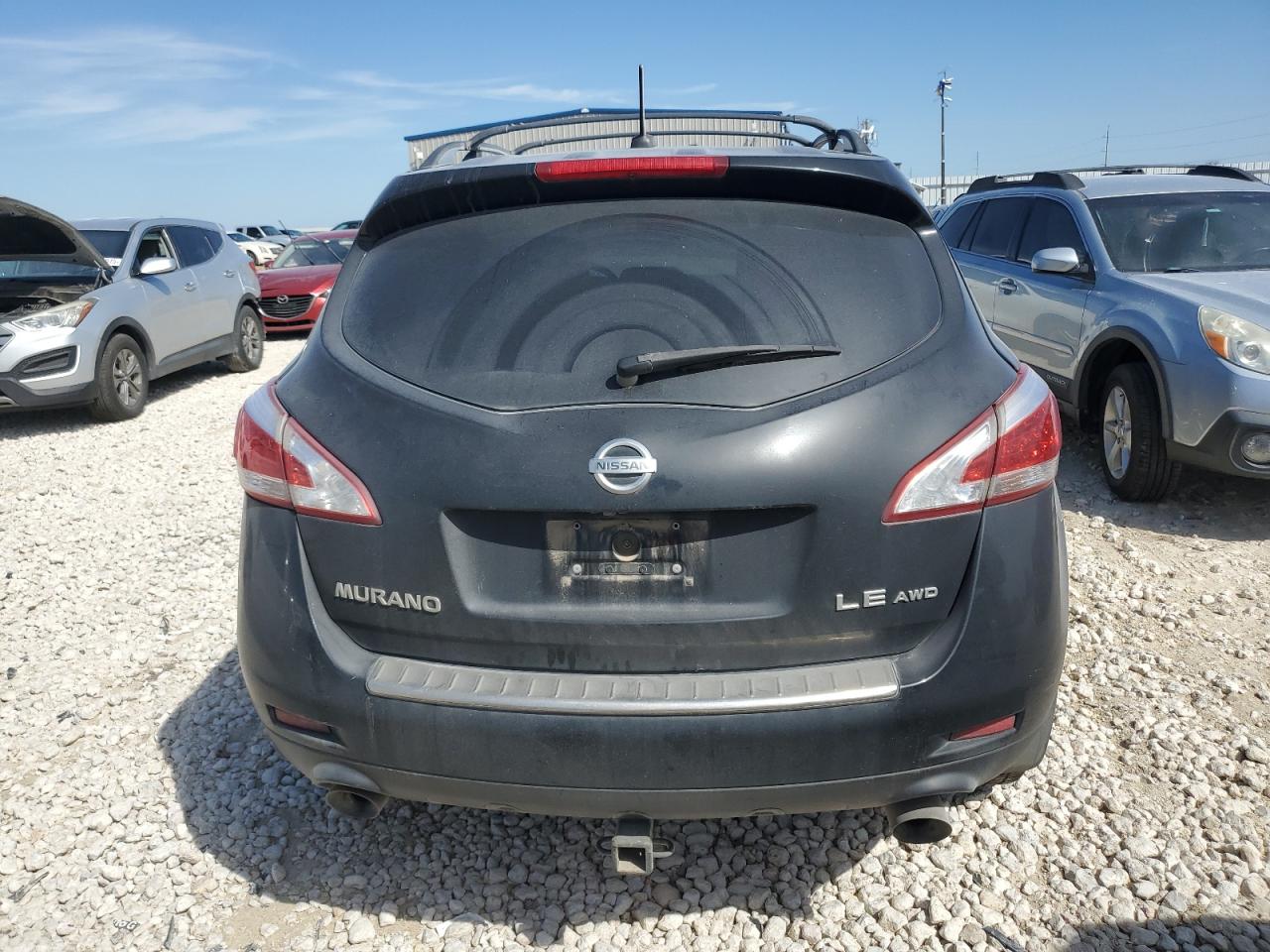 2011 Nissan Murano VIN JN8AZ1MWXBW175083 Copart auction photo, front end / side damage thumbnail 6