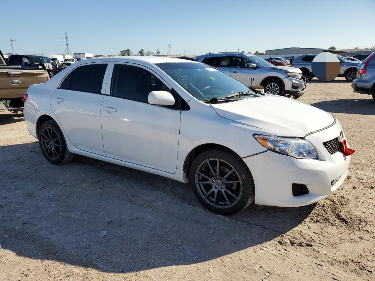 2010 Toyota Corolla VIN 2T1BU4EEXAC361204 Copart auction photo, front end damage thumbnail 4