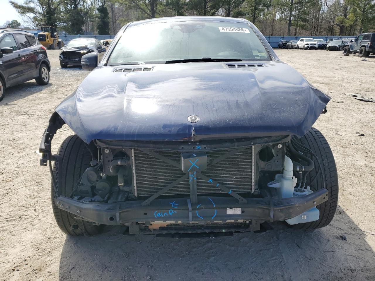 2018 Mercedes-Benz GLE VIN 4JGED6EB9JA110043 Copart auction photo, front end / rear end damage thumbnail 5