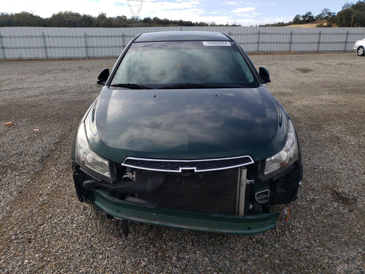 2014 Chevrolet Cruze VIN 1G1PG5SB9E7395602 Copart auction photo, front end damage thumbnail 5