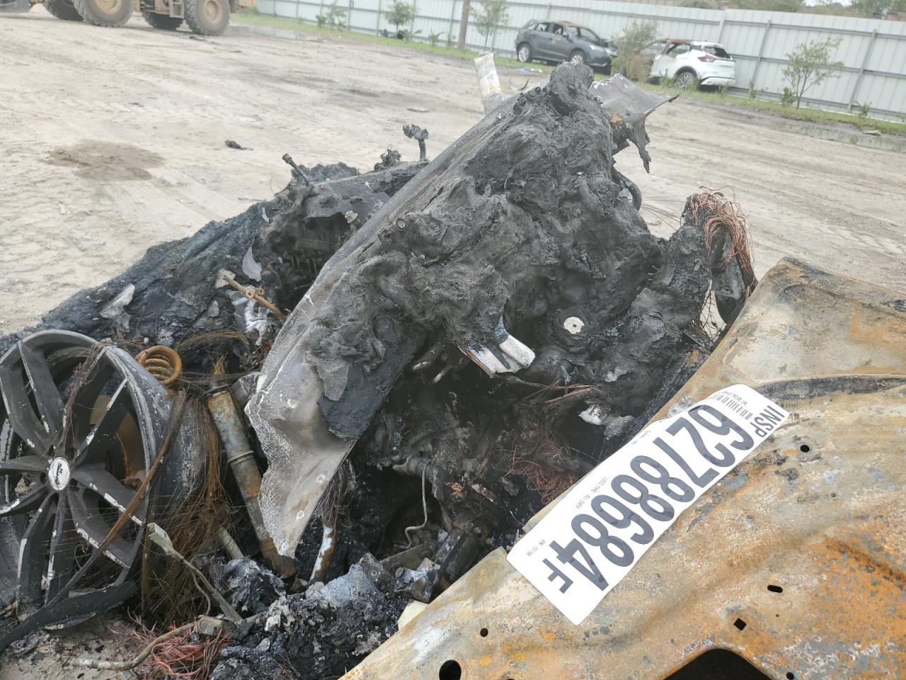 2019 Land Rover Range Rover VIN SALYB2EX0KA797760 Copart auction photo, burn damage thumbnail 9