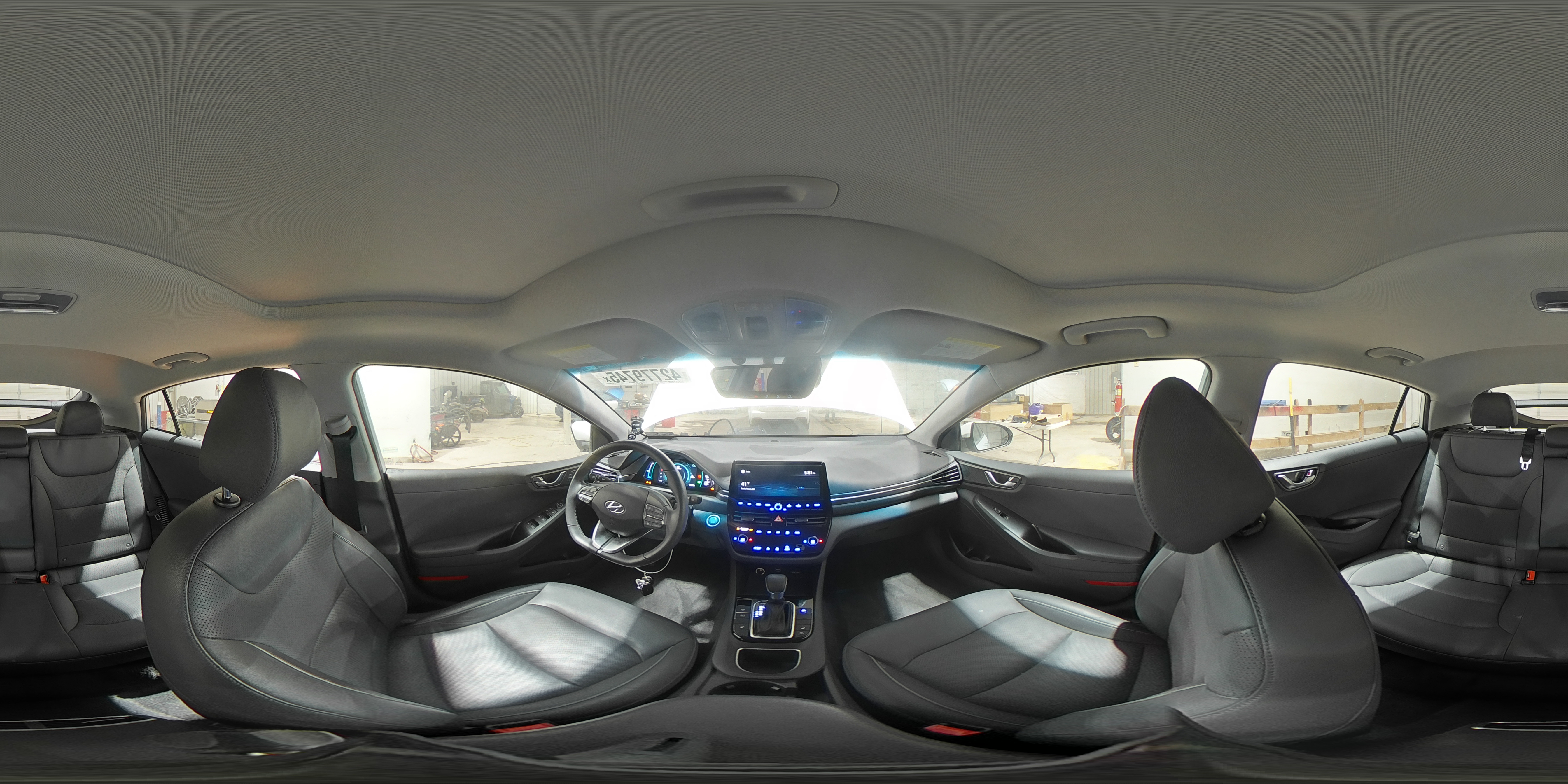 2021 Hyundai IONIQ VIN KMHCX5LD4MU260299 Copart auction photo, front end damage thumbnail 15