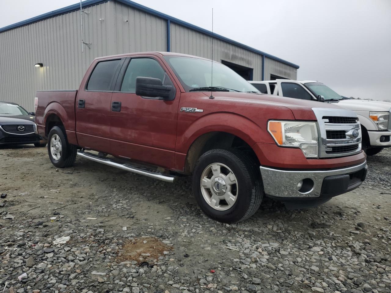2014 Ford F-150 VIN 1FTFW1CF9EKD13168 Copart auction photo, rear end damage thumbnail 4