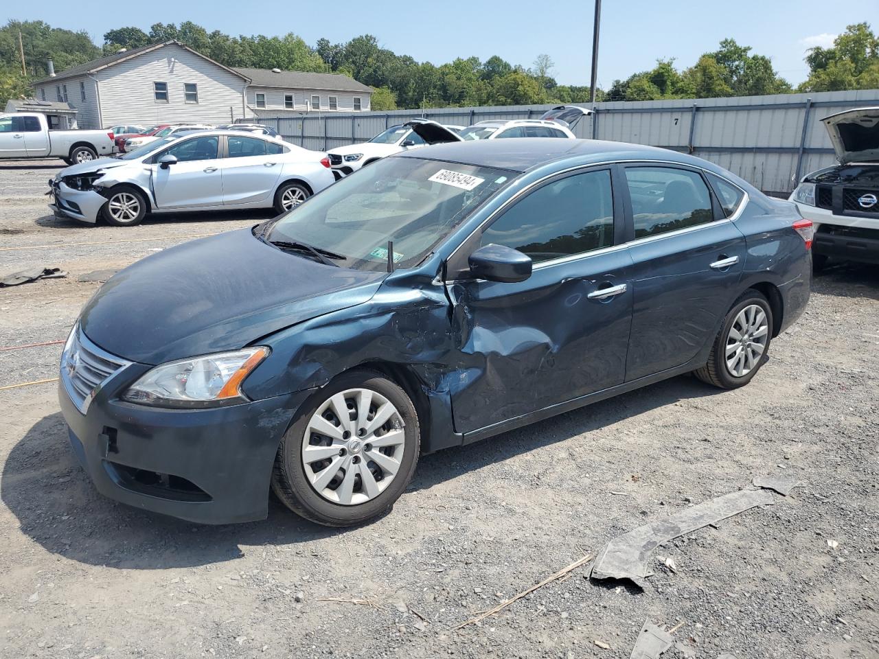 2014 Nissan Sentra VIN 3N1AB7AP3EY218761