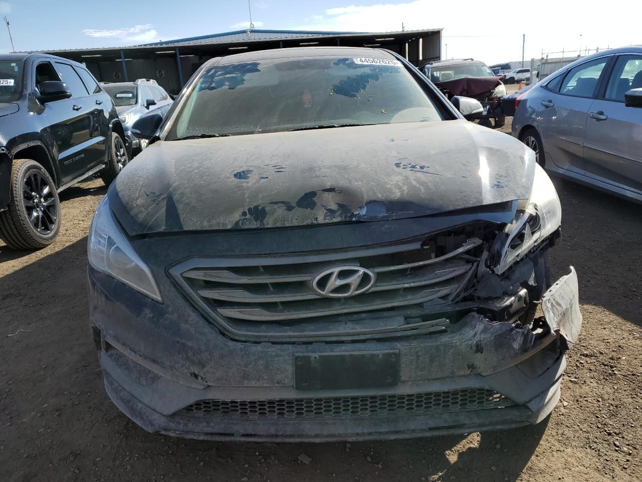 2016 Hyundai Sonata VIN 5NPE34AF2GH317072 Copart auction photo, front end damage thumbnail 5