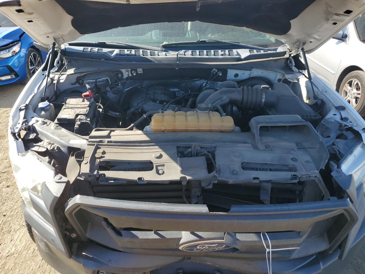 2016 Ford F-150 VIN 1FTMF1C82GKD23956 Copart auction photo, front end damage thumbnail 11