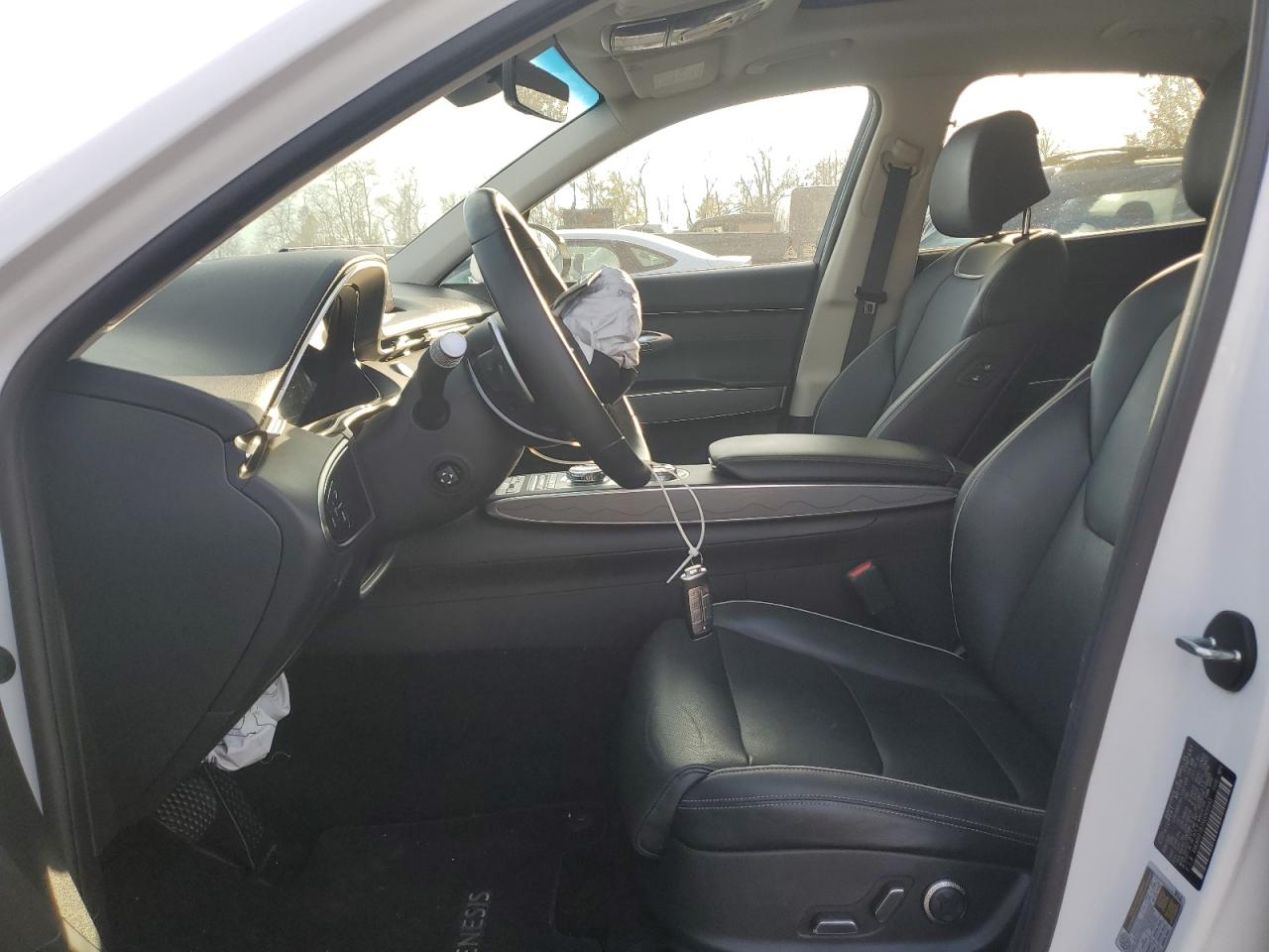 2022 Genesis Gv70 VIN KMUMADTB1NU069943 Copart auction photo, front end damage thumbnail 7