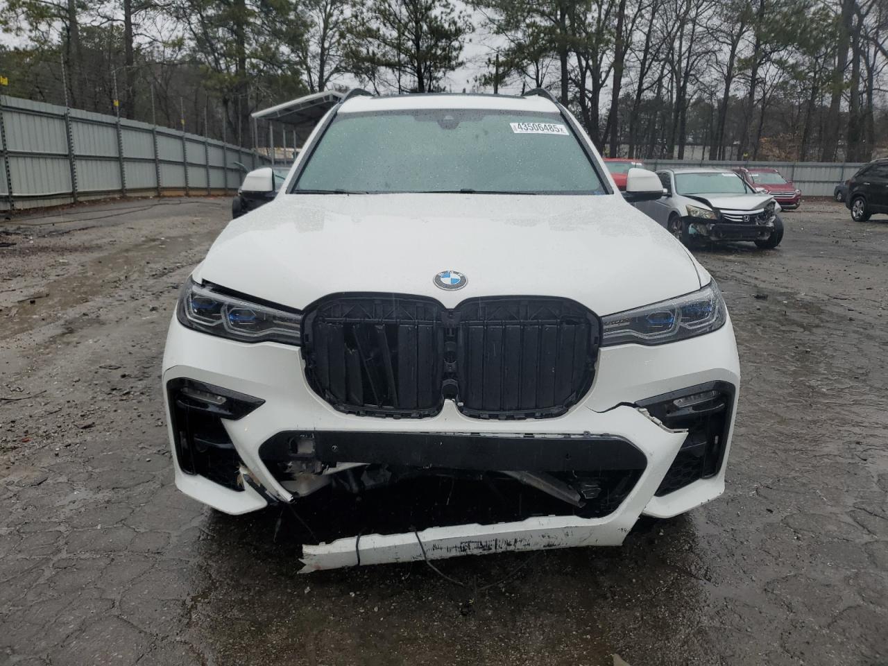 2020 BMW X7 VIN 5UXCX6C06L9C37391 Copart auction photo, front end damage thumbnail 5