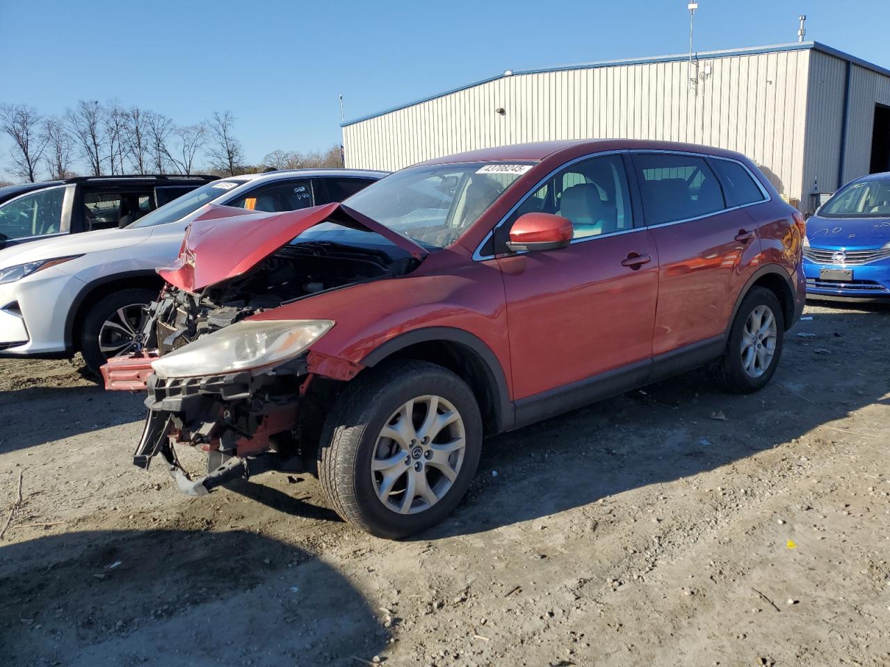 2013 Mazda CX-9 VIN JM3TB2CA9D0411143