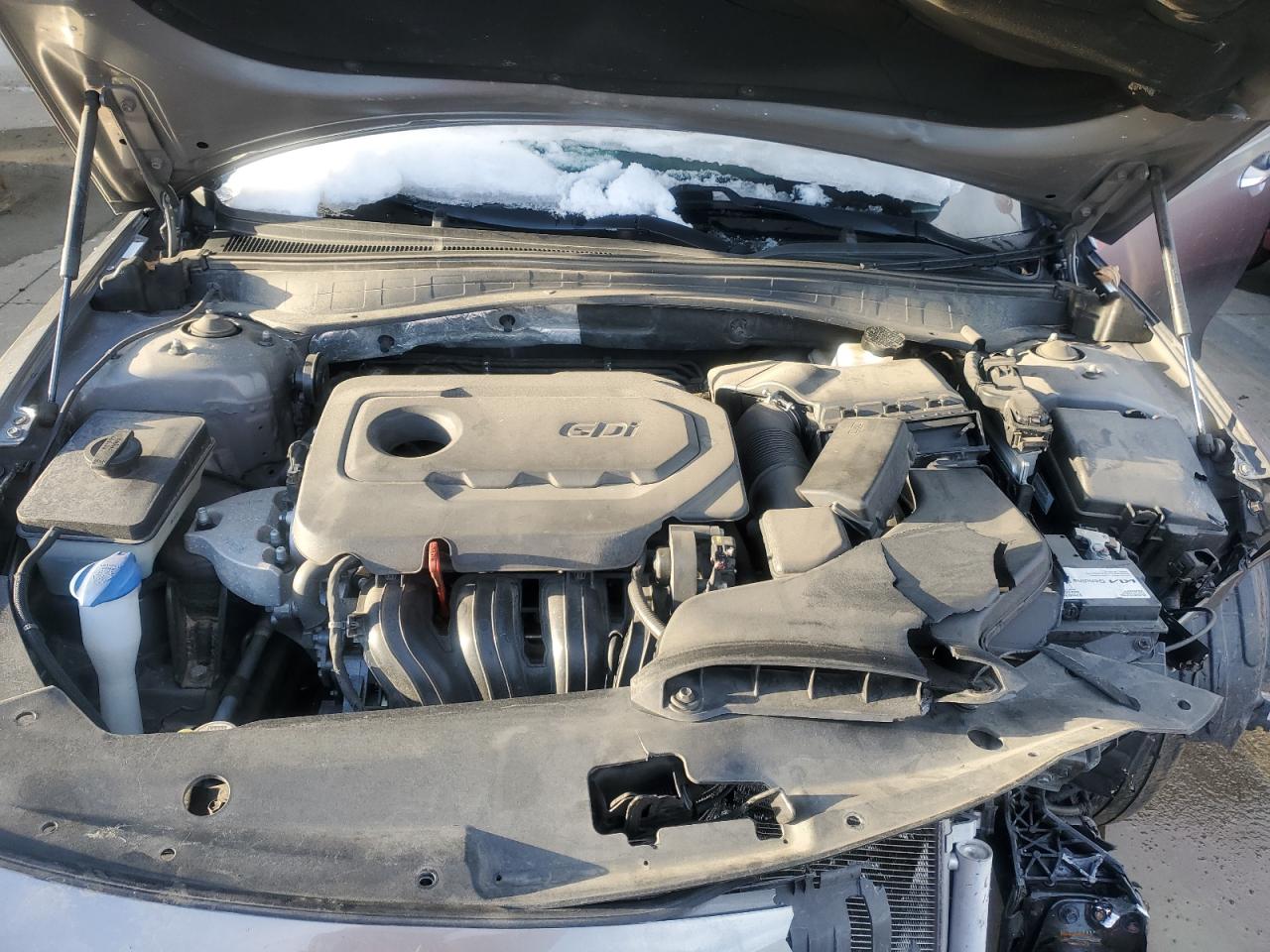 2016 KIA Optima VIN 5XXGT4L33GG045459 Copart auction photo, front end / rear end damage thumbnail 12