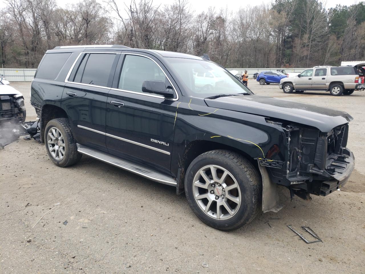 2015 GMC Yukon VIN 1GKS2CKJ8FR720519 Copart auction photo, front end / rear end damage thumbnail 4