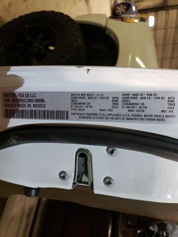 2022 RAM 2500 VIN 3C6UR5GL3NG186096 Copart auction photo, front end / undercarriage damage thumbnail 12