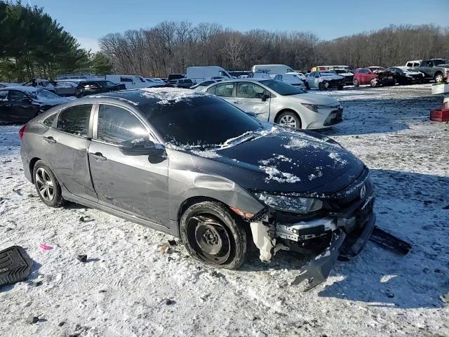 2020 Honda Civic VIN 2HGFC2F66LH530273 Copart auction photo, front end / side damage thumbnail 10