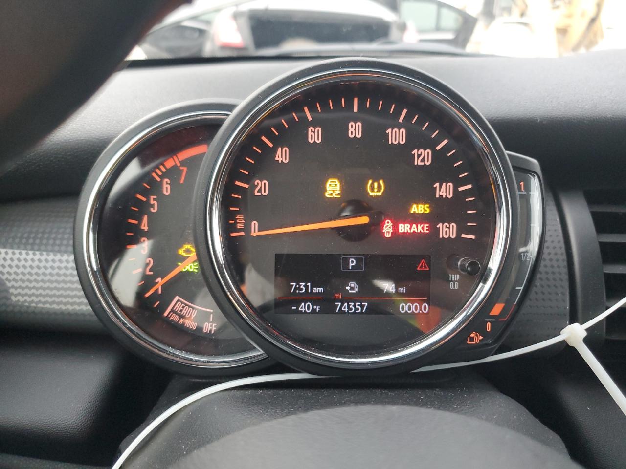 2019 MINI Cooper VIN WMWWG5C51K3F79995 Copart auction photo, front end damage thumbnail 9