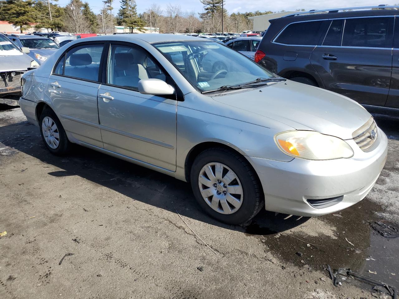 2003 Toyota Corolla VIN JTDBR32E830044907 Copart auction photo, rear end / minor dent/scratches damage thumbnail 4