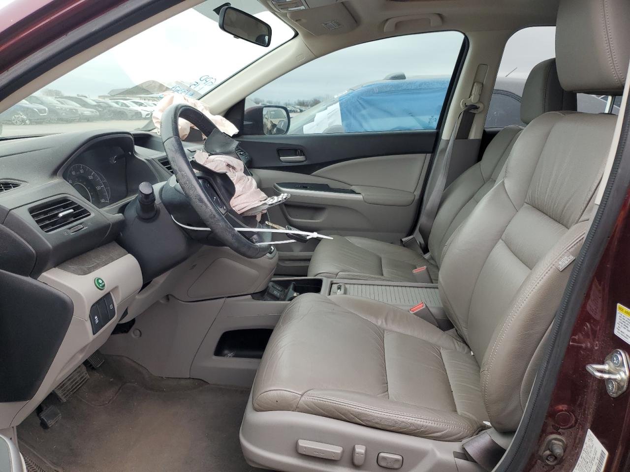 2014 Honda CR-V VIN 5J6RM3H75EL008593 Copart auction photo, front end damage thumbnail 7
