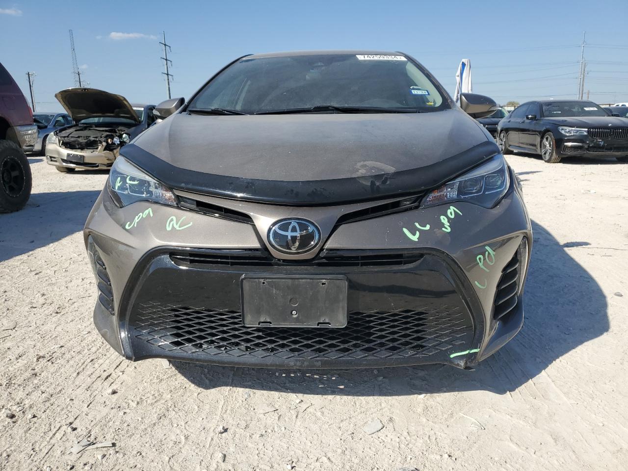 2017 Toyota Corolla VIN 5YFBURHE2HP622473 Copart auction photo, rear end / front end damage thumbnail 5