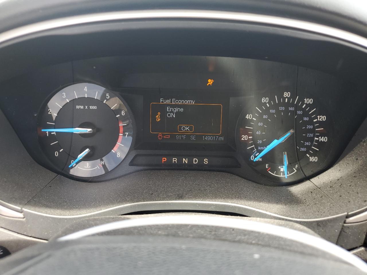 2013 Ford Fusion VIN 3FA6P0H72DR360907 Copart auction photo, rear end damage thumbnail 9