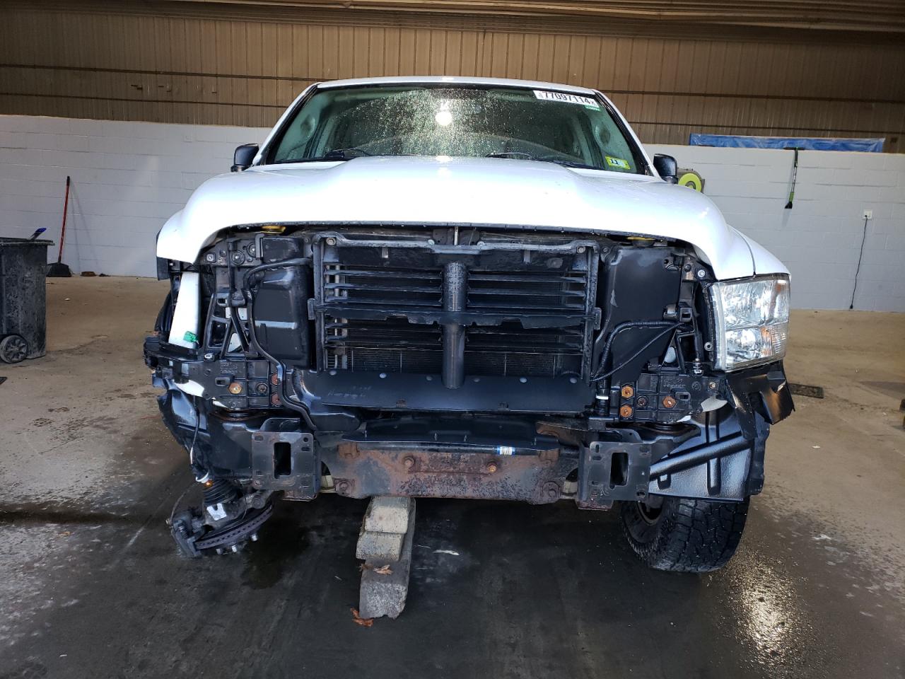 2013 RAM 1500 VIN 1C6RR7FG1DS592908 Copart auction photo, front end / undercarriage damage thumbnail 5
