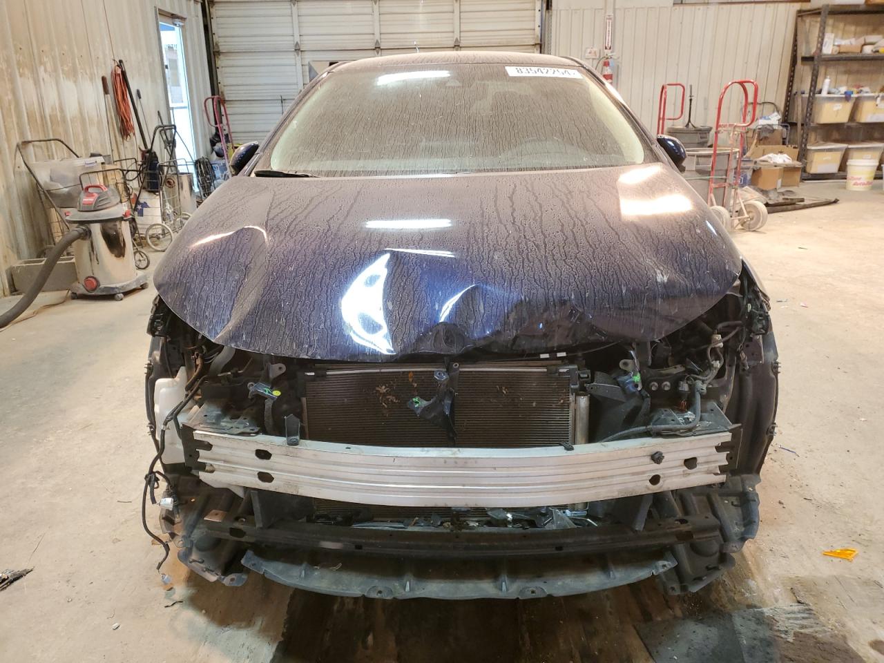 2022 Toyota Corolla VIN 5YFEPMAE1NP371491 Copart auction photo, front end / minor dent/scratches damage thumbnail 5