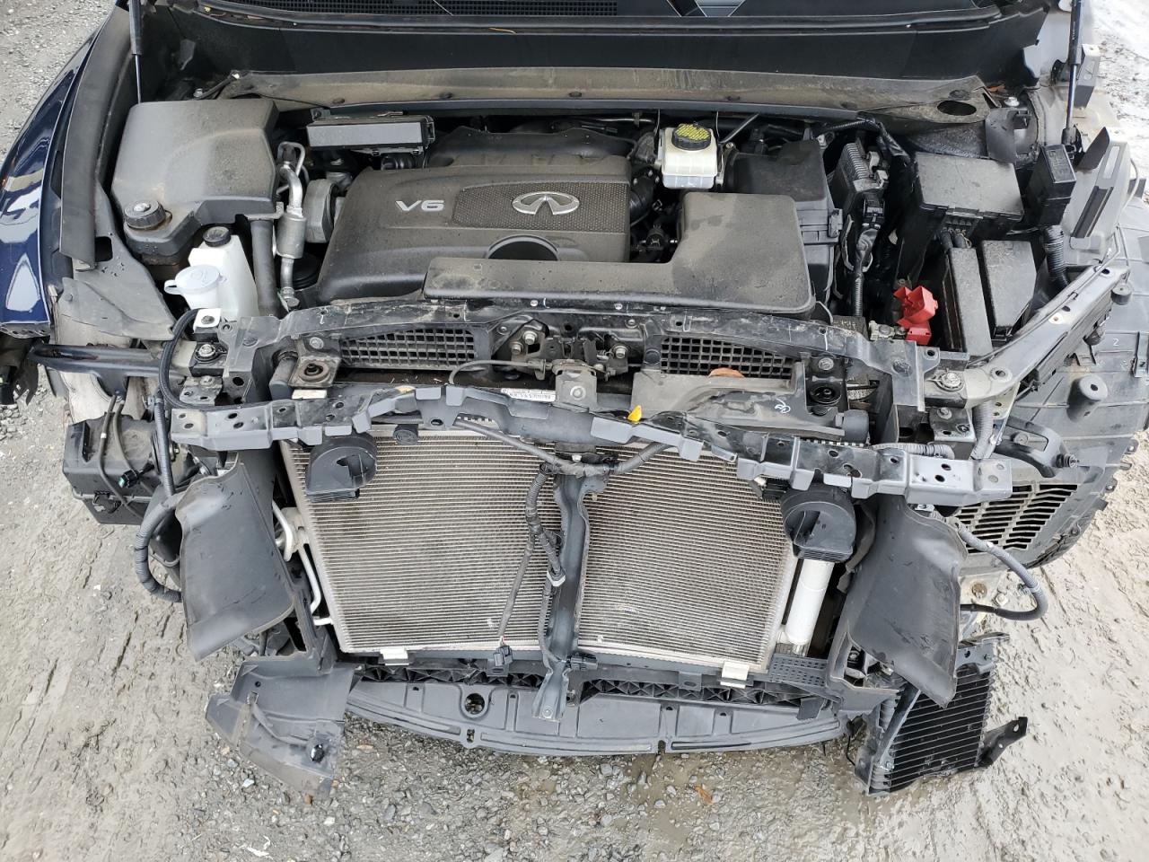 2020 Infiniti QX60 VIN 5N1DL0MM3LC513473 Copart auction photo, front end / all over damage thumbnail 12