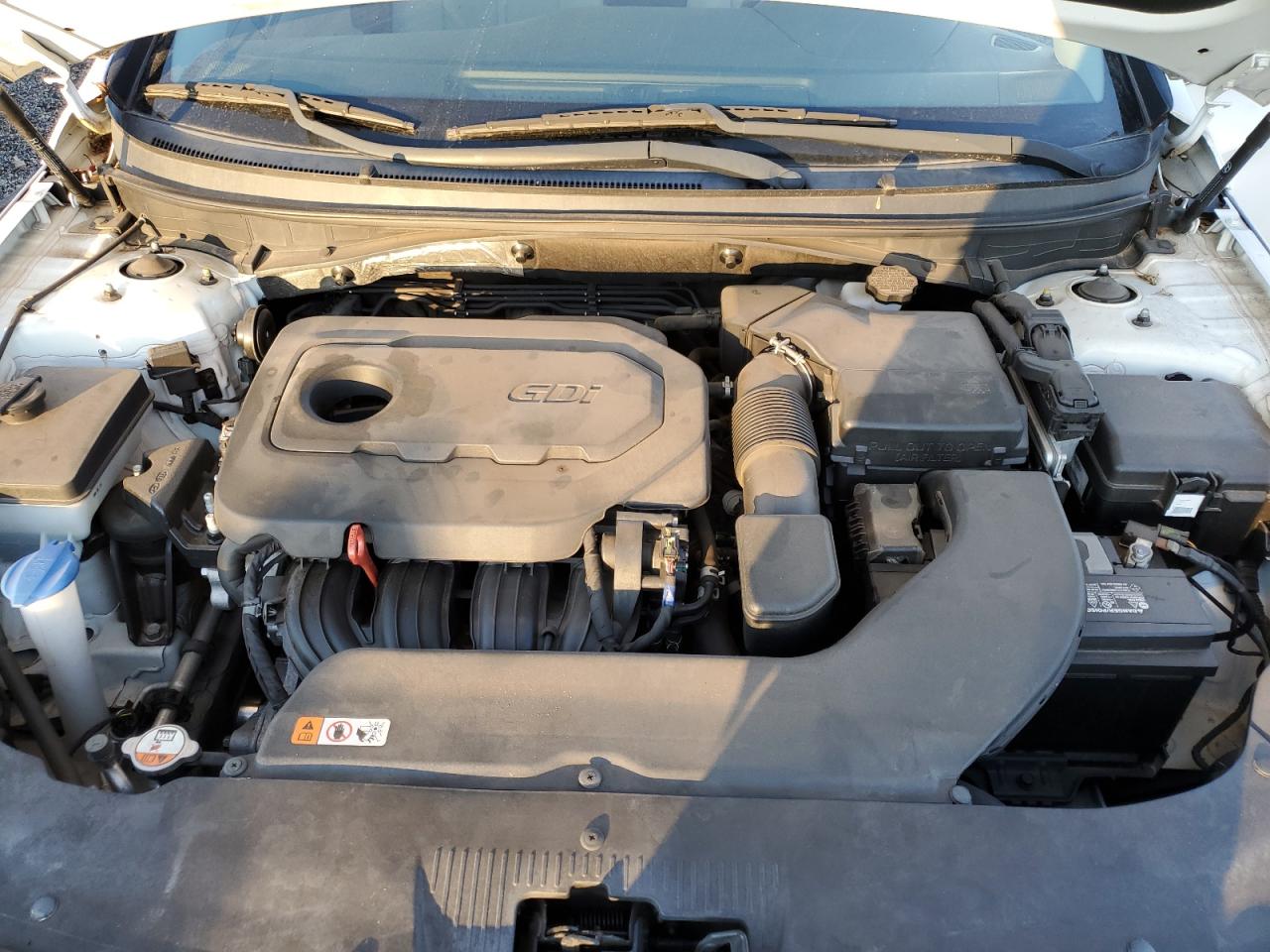 2017 Hyundai Sonata VIN 5NPE24AF4HH516743 Copart auction photo, rear end damage thumbnail 11