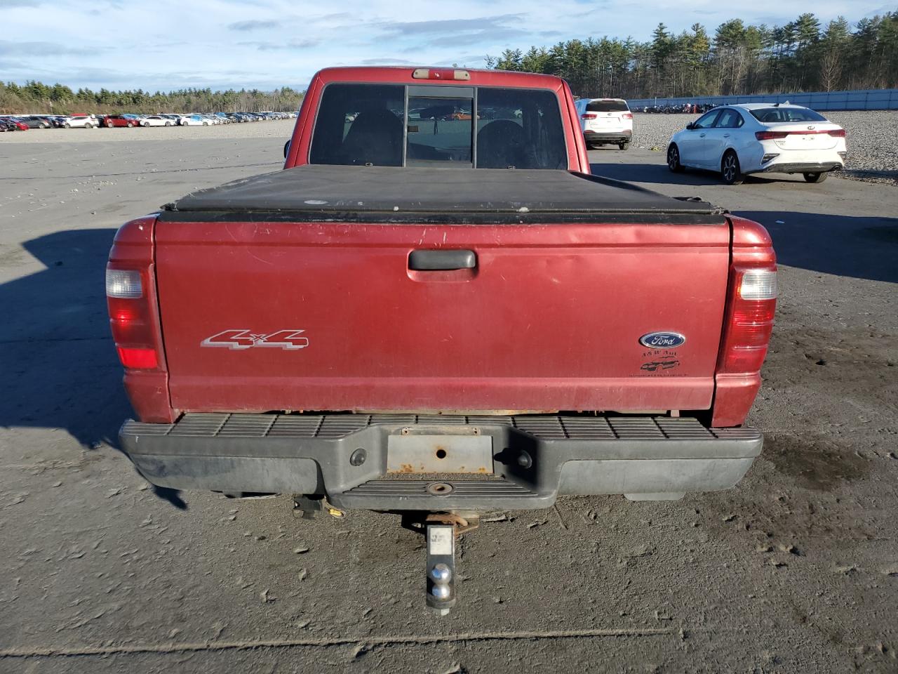 2001 Ford Ranger VIN 1FTZR15EX1PA03522 Copart auction photo, front end / side damage thumbnail 6