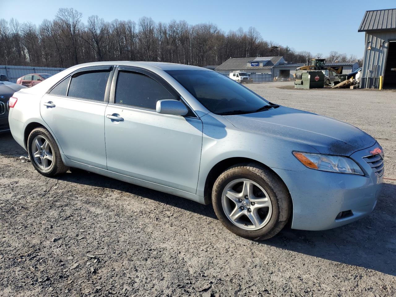 2007 Toyota Camry VIN JTNBK46K573002429 Copart auction photo, front end damage thumbnail 4