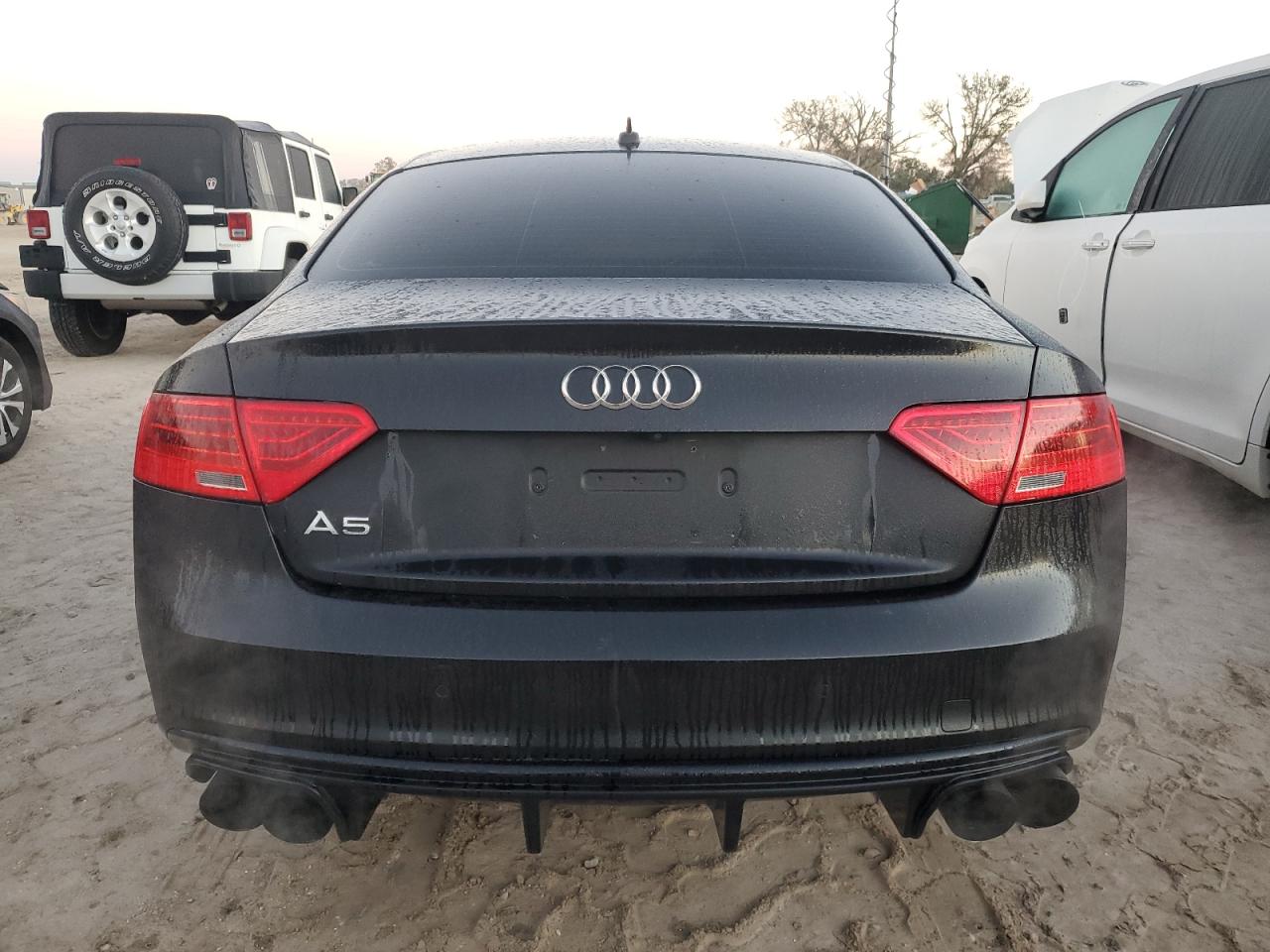 2014 Audi RS5 VIN WAUGGAFR7EA067005 Copart auction photo, water/flood damage thumbnail 6