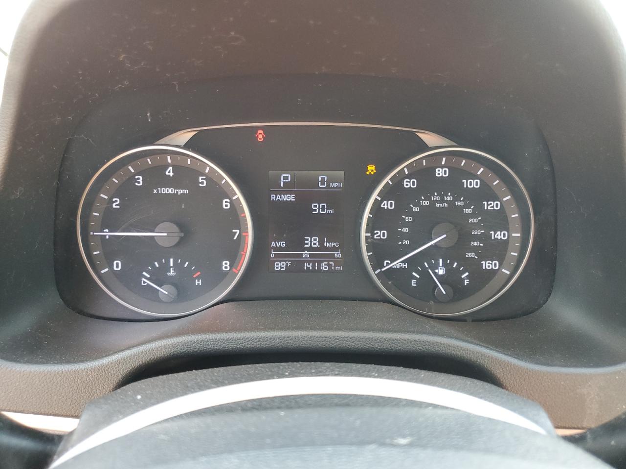 2017 Hyundai Elantra VIN KMHD74LF7HU079607 Copart auction photo, all over damage thumbnail 9