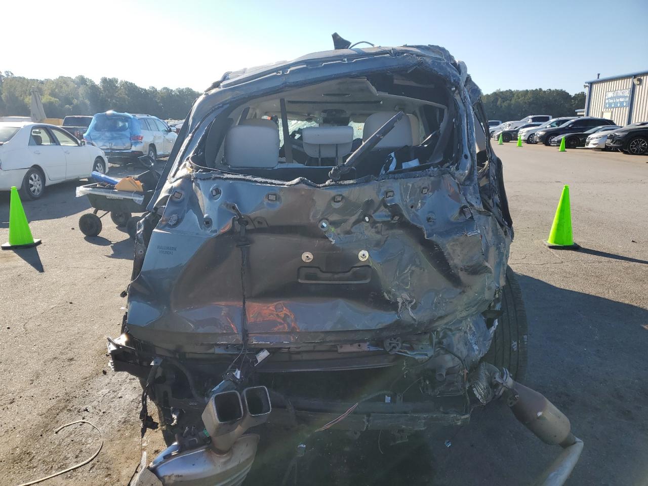 2024 Hyundai Palisade VIN KM8R5DGE8RU696660 Copart auction photo, all over damage thumbnail 6