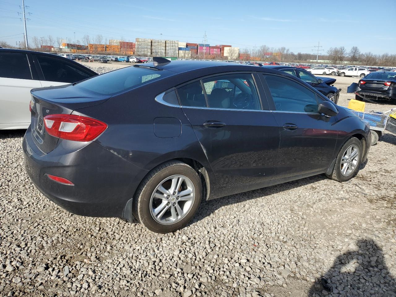2016 Chevrolet Cruze VIN 1G1BE5SM2G7251250 Copart auction photo, side / front end damage thumbnail 3