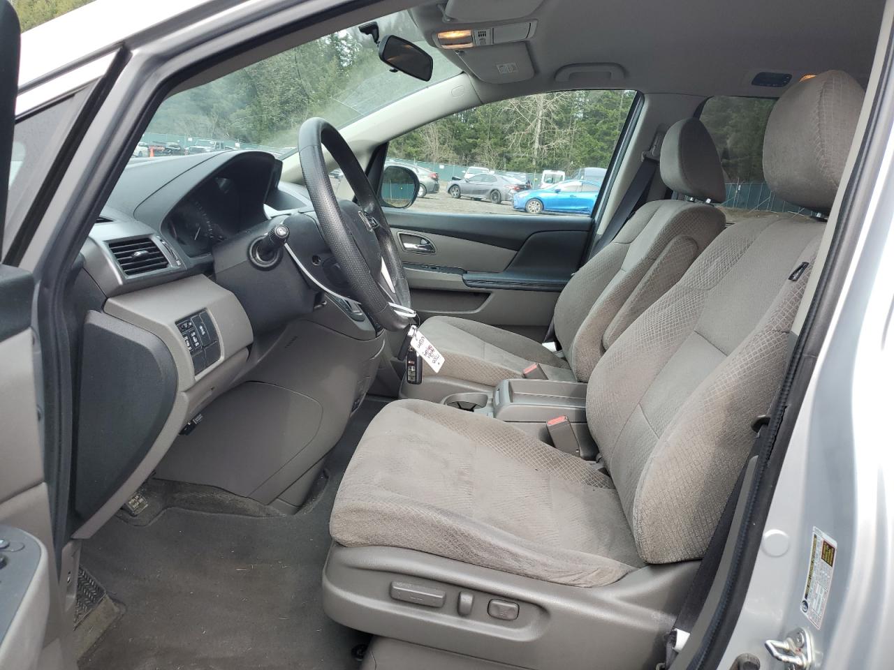 2014 Honda Odyssey VIN 5FNRL5H41EB065192 Copart auction photo, side damage thumbnail 7