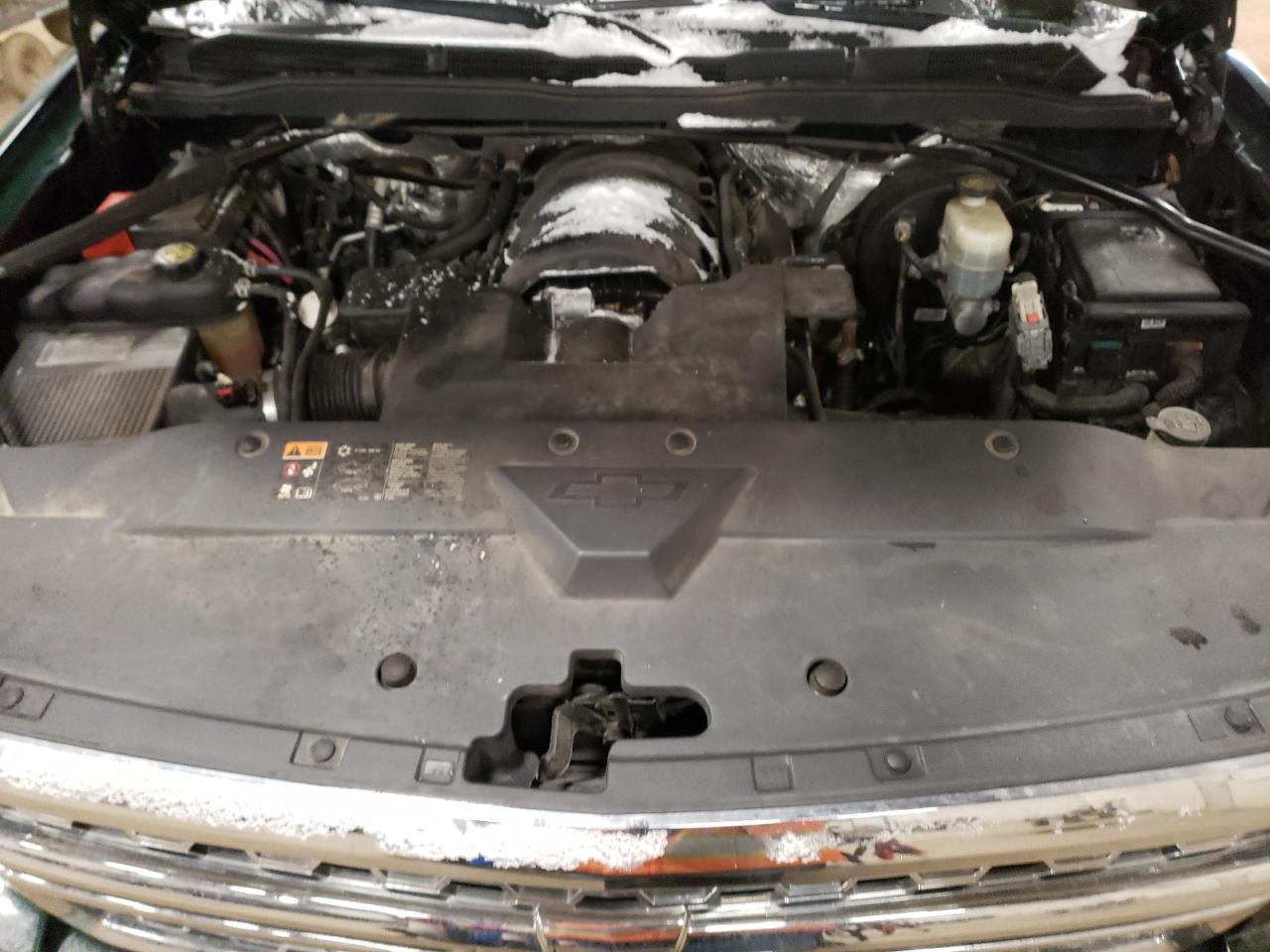 2014 Chevrolet Silverado VIN 3GCUKSEC1EG455016 Copart auction photo, front end / mechanical damage thumbnail 11