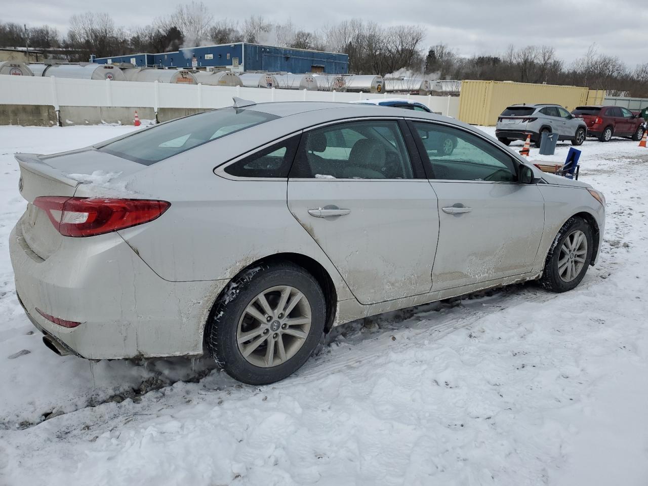 2016 Hyundai Sonata VIN 5NPE24AF7GH434326 Copart auction photo, front end damage thumbnail 3