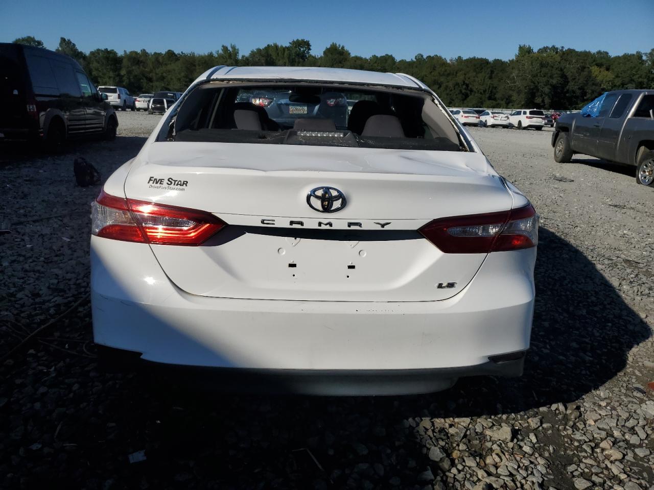 2018 Toyota Camry VIN 4T1B11HK9JU616755 Copart auction photo, all over damage thumbnail 6