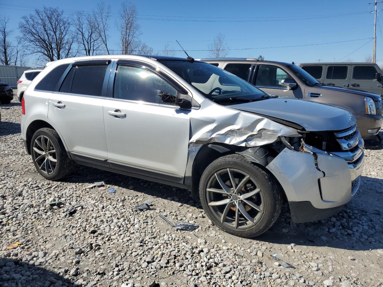 2012 Ford Edge VIN 2FMDK3KC1CBA90391 Copart auction photo, front end / side damage thumbnail 4