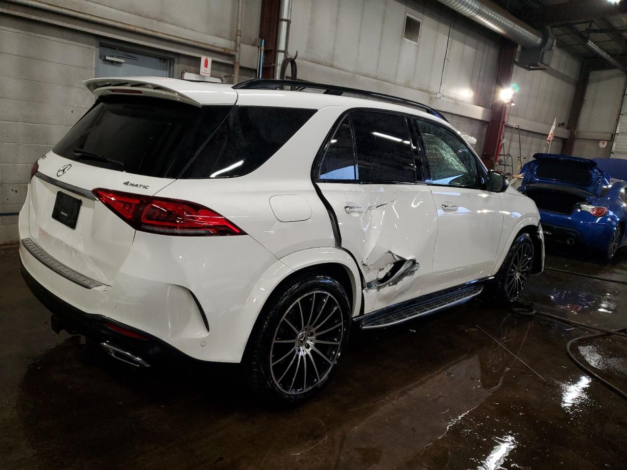2020 Mercedes-Benz GLE VIN 4JGFB4KB0LA193156 Copart auction photo, all over damage thumbnail 3