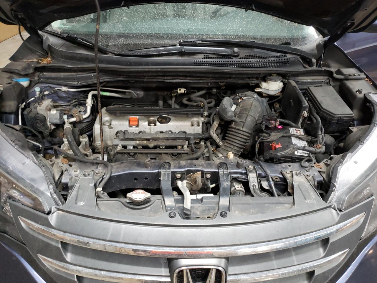 2014 Honda CR-V VIN 5J6RM4H78EL048706 Copart auction photo, side / front end damage thumbnail 13
