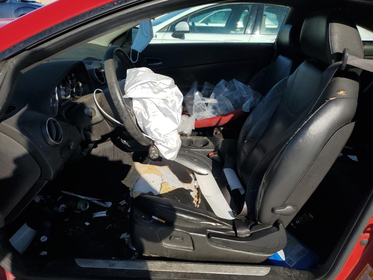 2007 Pontiac G6 VIN 1G2ZH18N474215958 Copart auction photo, front end / side damage thumbnail 7