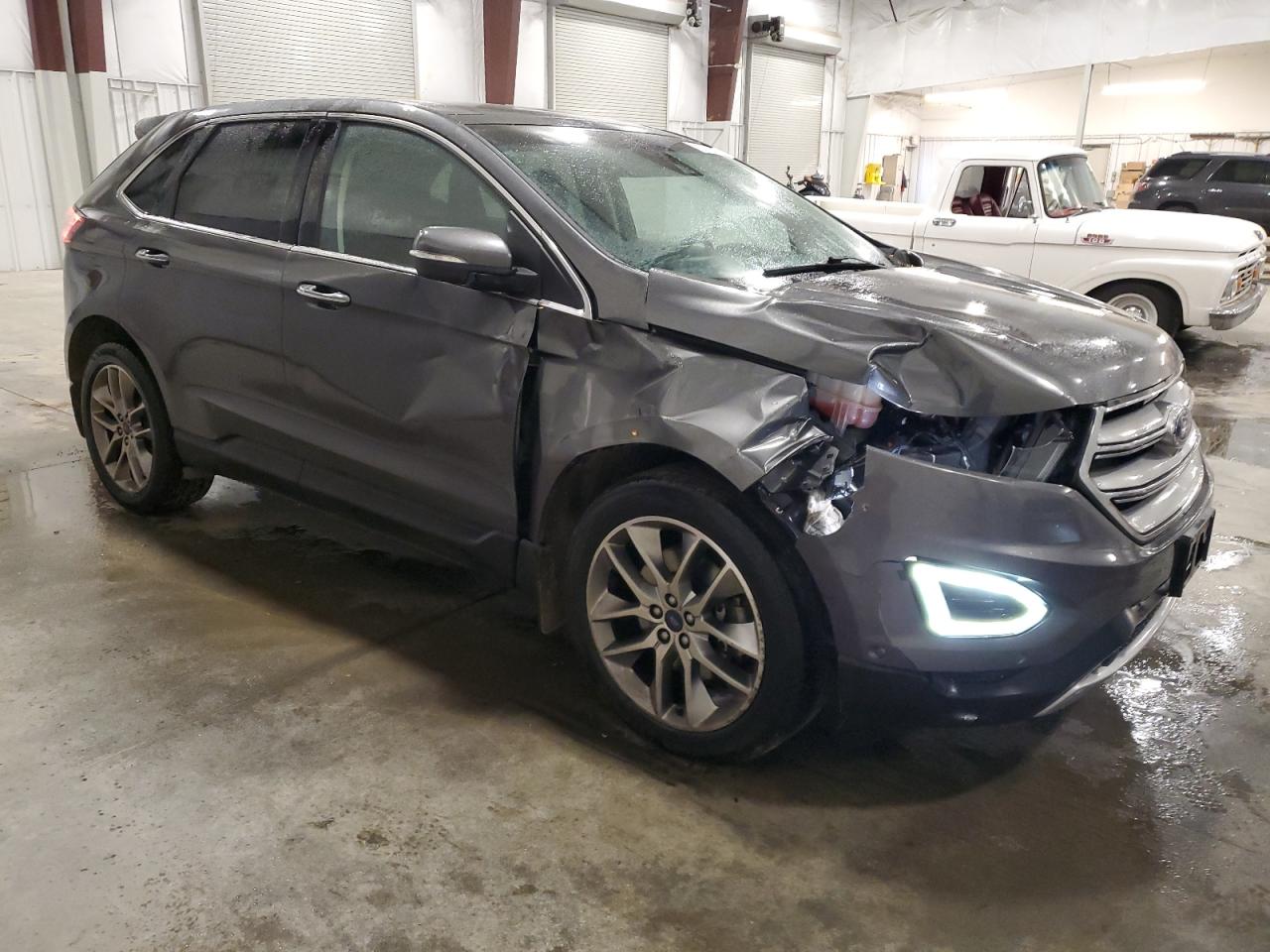 2015 Ford Edge VIN 2FMPK4K88FBC26728 Copart auction photo, front end damage thumbnail 4