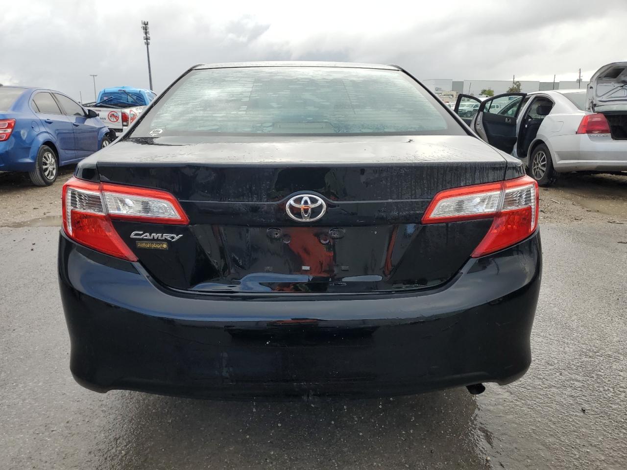 2013 Toyota Camry VIN 4T1BF1FK1DU661651 Copart auction photo, water/flood damage thumbnail 6