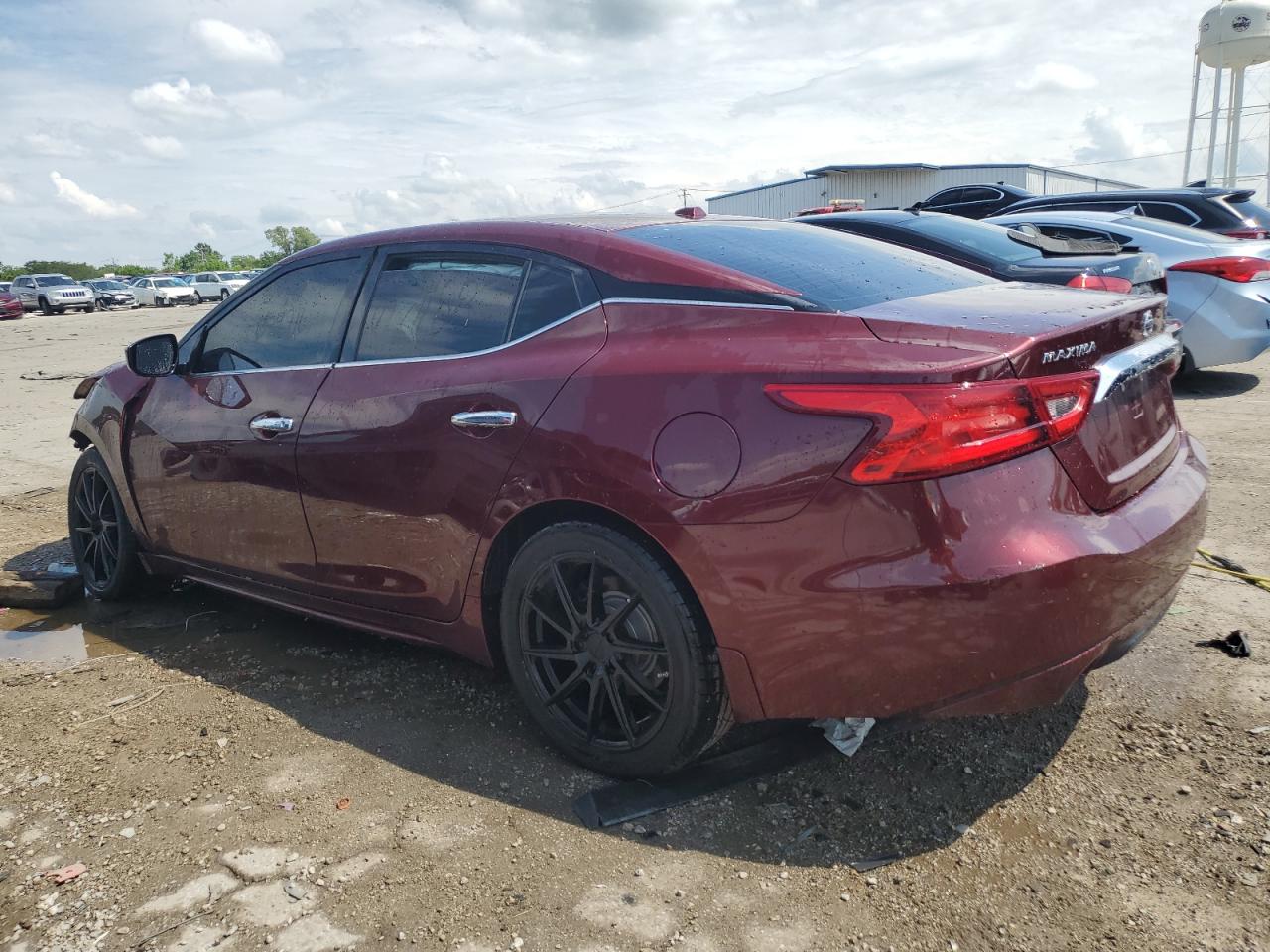 2017 Nissan Maxima VIN 1N4AA6AP5HC399410 Copart auction photo, front end damage thumbnail 2