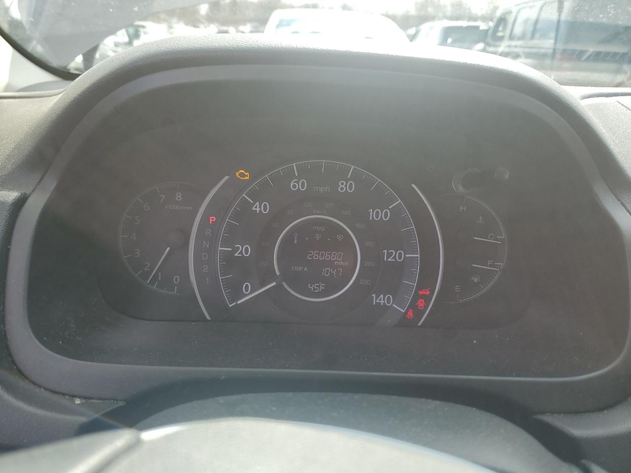 2013 Honda CR-V VIN 5J6RM4H34DL041263 Copart auction photo, front end damage thumbnail 9