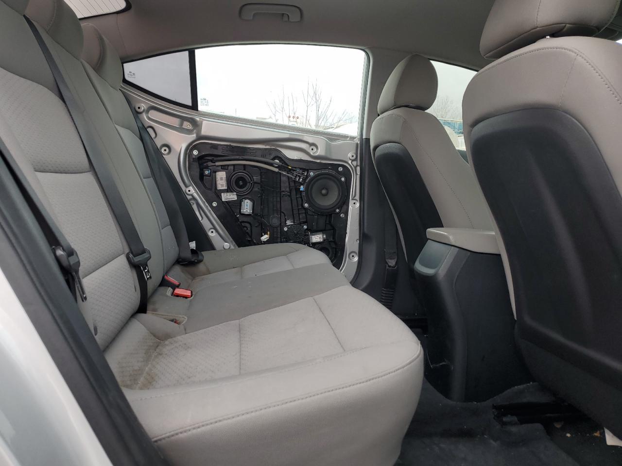 2019 Hyundai Elantra VIN 5NPD84LFXKH458510 Copart auction photo, rear end / side damage thumbnail 10