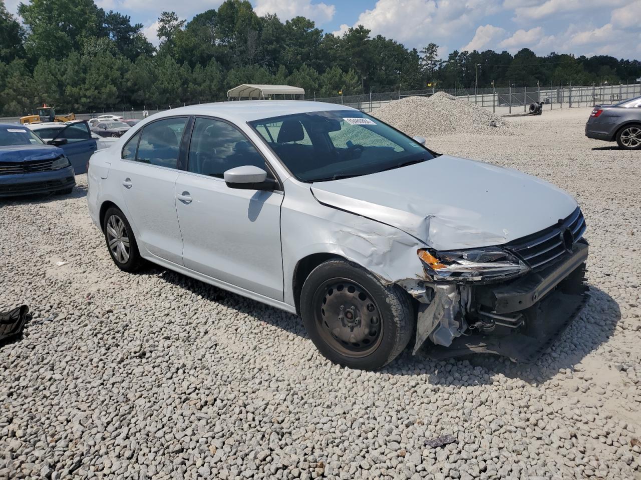 2017 Volkswagen Jetta VIN 3VW2B7AJ4HM292003 Copart auction photo, front end damage thumbnail 4
