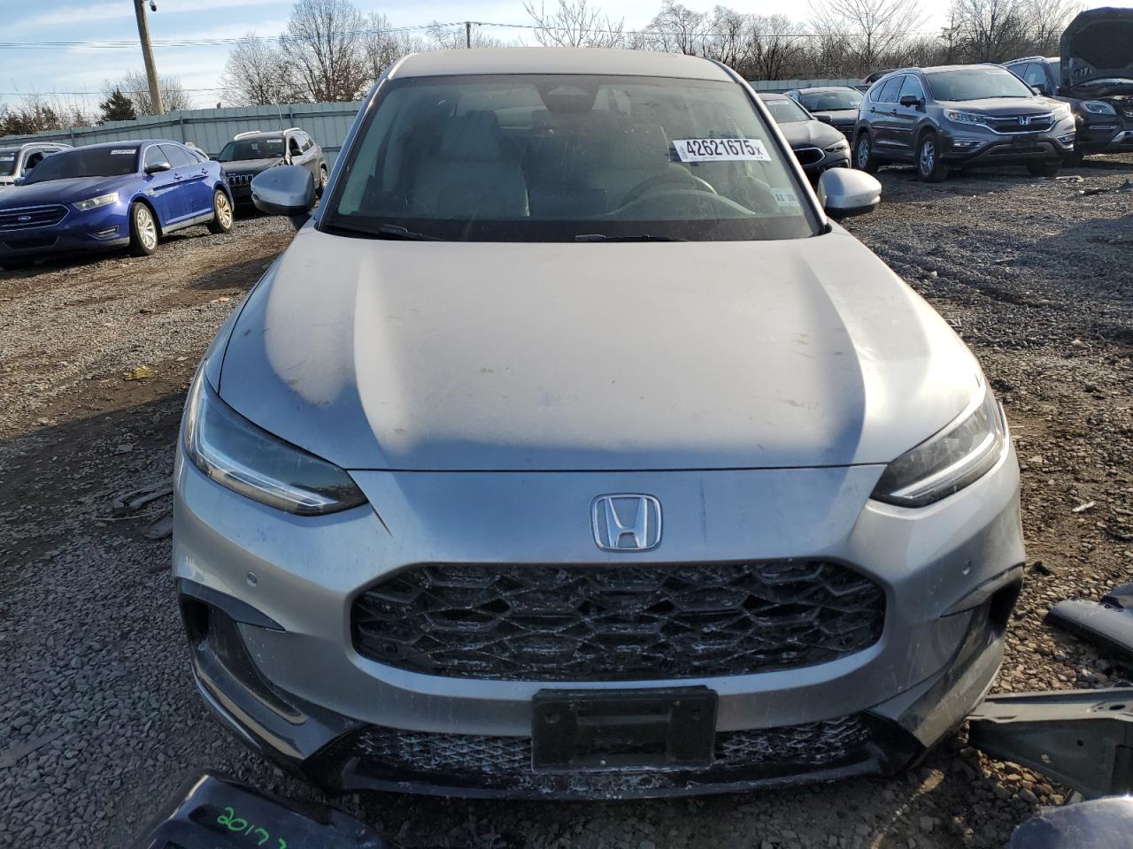 2024 Honda HR-V VIN 3CZRZ2H76RM728582 Copart auction photo, front end / undercarriage damage thumbnail 5