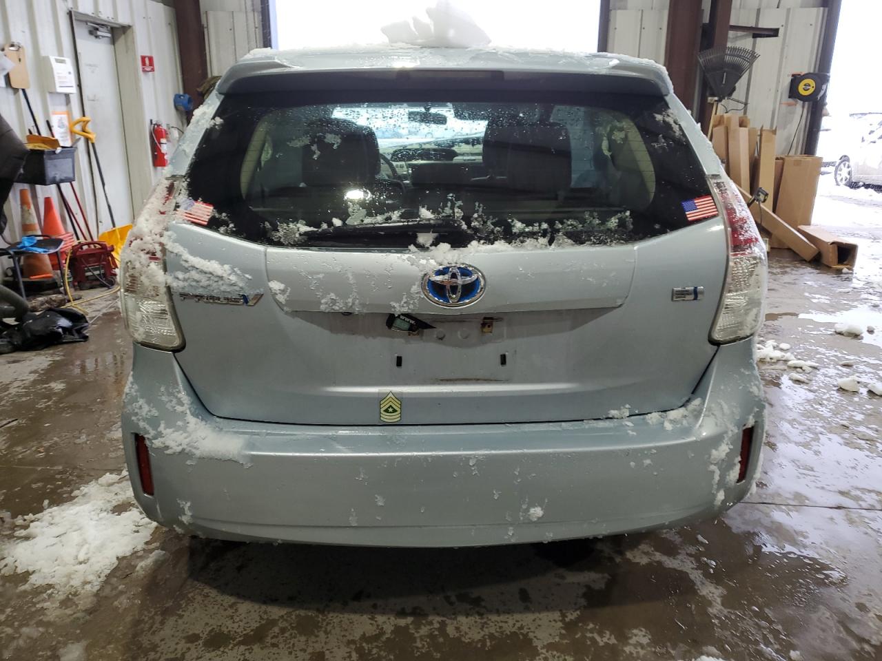 2016 Toyota Prius VIN JTDZN3EU5GJ052413 Copart auction photo, front end / undercarriage damage thumbnail 6